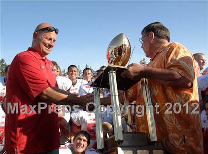 Thumbnail 3 in Michigan HS Football Coaches Association All-Star Game photogallery.