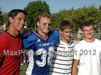 Thumbnail 1 in Michigan HS Football Coaches Association All-Star Game photogallery.