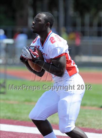 Thumbnail 2 in Michigan HS Football Coaches Association All-Star Game photogallery.