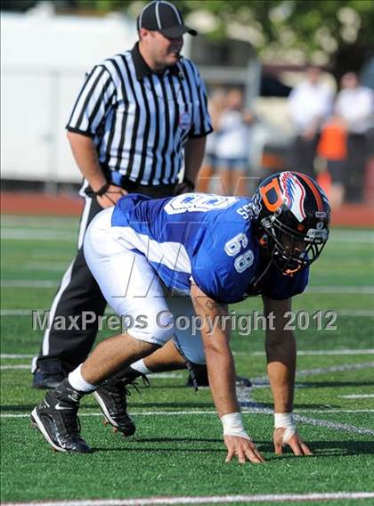 Thumbnail 2 in Michigan HS Football Coaches Association All-Star Game photogallery.