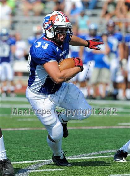 Thumbnail 2 in Michigan HS Football Coaches Association All-Star Game photogallery.