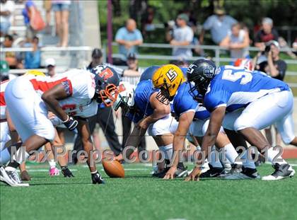 Thumbnail 2 in Michigan HS Football Coaches Association All-Star Game photogallery.