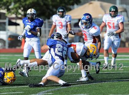 Thumbnail 2 in Michigan HS Football Coaches Association All-Star Game photogallery.