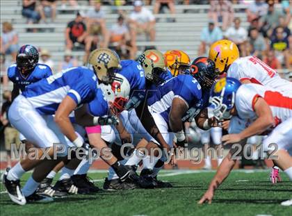 Thumbnail 1 in Michigan HS Football Coaches Association All-Star Game photogallery.