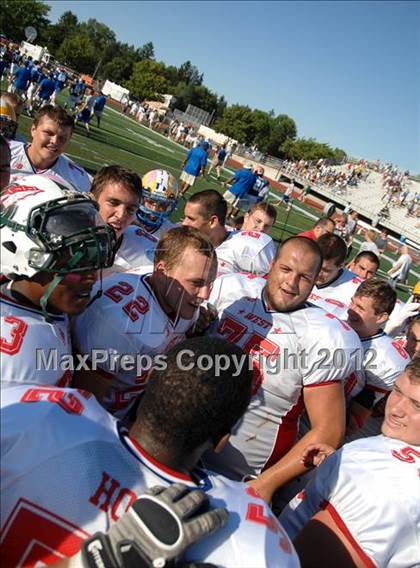 Thumbnail 2 in Michigan HS Football Coaches Association All-Star Game photogallery.