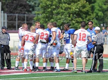 Thumbnail 2 in Michigan HS Football Coaches Association All-Star Game photogallery.