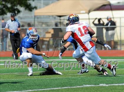 Thumbnail 1 in Michigan HS Football Coaches Association All-Star Game photogallery.