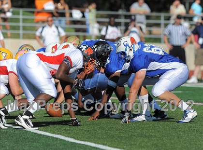Thumbnail 2 in Michigan HS Football Coaches Association All-Star Game photogallery.