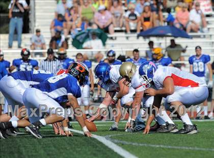 Thumbnail 2 in Michigan HS Football Coaches Association All-Star Game photogallery.