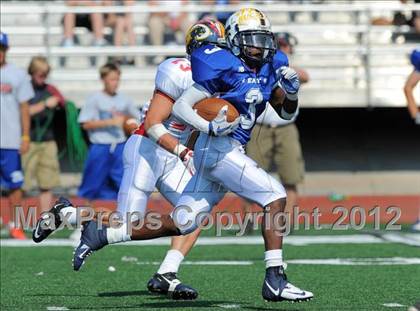 Thumbnail 3 in Michigan HS Football Coaches Association All-Star Game photogallery.