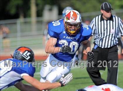 Thumbnail 2 in Michigan HS Football Coaches Association All-Star Game photogallery.