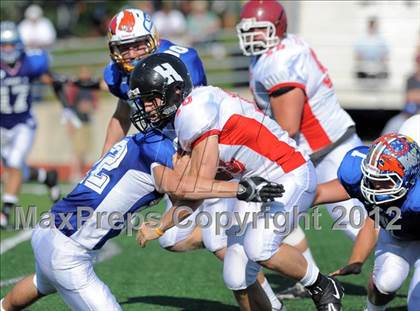 Thumbnail 3 in Michigan HS Football Coaches Association All-Star Game photogallery.