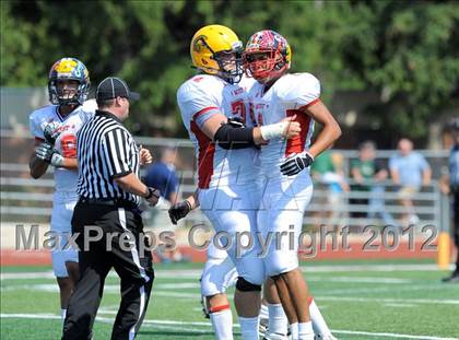 Thumbnail 1 in Michigan HS Football Coaches Association All-Star Game photogallery.