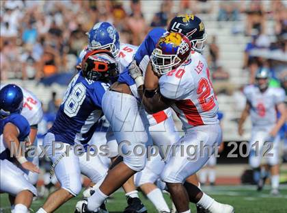 Thumbnail 3 in Michigan HS Football Coaches Association All-Star Game photogallery.