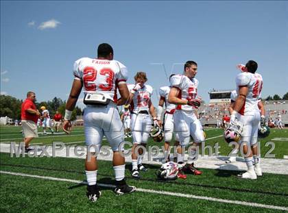 Thumbnail 3 in Michigan HS Football Coaches Association All-Star Game photogallery.