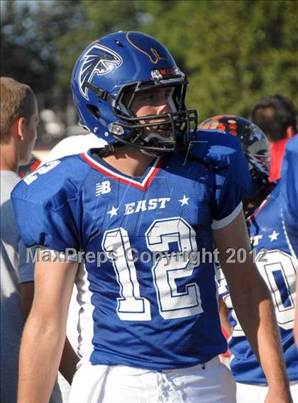 Thumbnail 1 in Michigan HS Football Coaches Association All-Star Game photogallery.