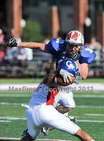 Thumbnail 3 in Michigan HS Football Coaches Association All-Star Game photogallery.
