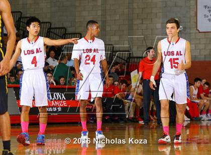 Thumbnail 2 in Los Alamitos vs. Fairfax (Nike Extravaganza) photogallery.
