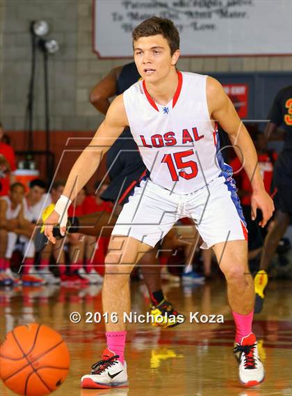 Thumbnail 1 in Los Alamitos vs. Fairfax (Nike Extravaganza) photogallery.