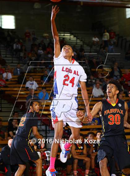 Thumbnail 1 in Los Alamitos vs. Fairfax (Nike Extravaganza) photogallery.