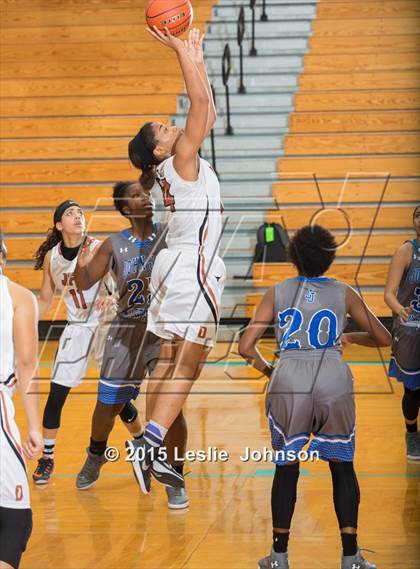 Thumbnail 1 in Dobie vs Jay (McDonald's Texas Invitational) photogallery.