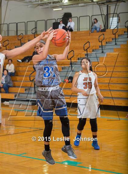 Thumbnail 2 in Dobie vs Jay (McDonald's Texas Invitational) photogallery.