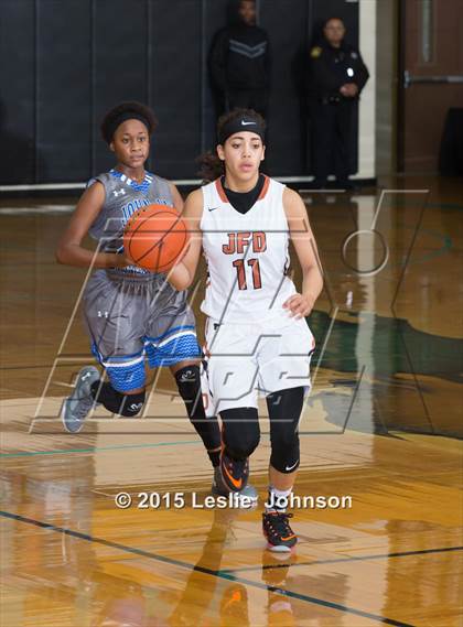 Thumbnail 2 in Dobie vs Jay (McDonald's Texas Invitational) photogallery.