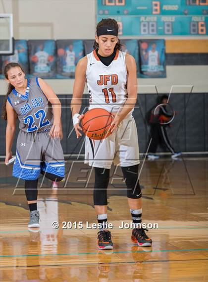 Thumbnail 3 in Dobie vs Jay (McDonald's Texas Invitational) photogallery.