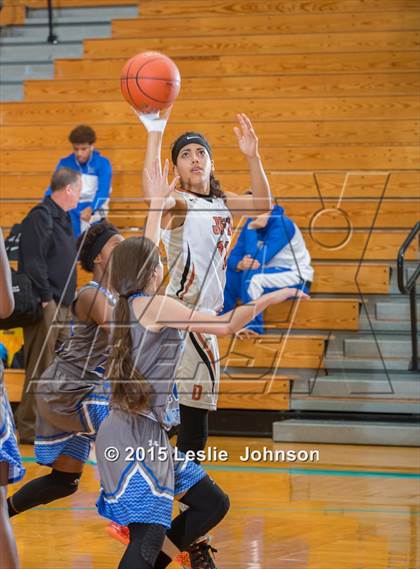 Thumbnail 2 in Dobie vs Jay (McDonald's Texas Invitational) photogallery.