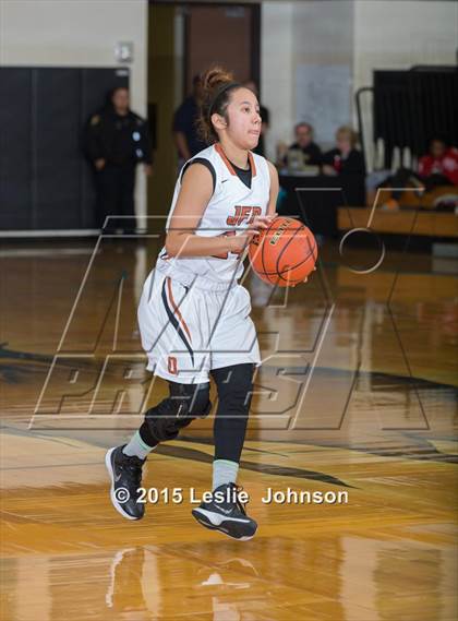 Thumbnail 1 in Dobie vs Jay (McDonald's Texas Invitational) photogallery.