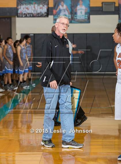 Thumbnail 1 in Dobie vs Jay (McDonald's Texas Invitational) photogallery.