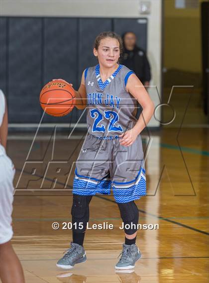 Thumbnail 1 in Dobie vs Jay (McDonald's Texas Invitational) photogallery.