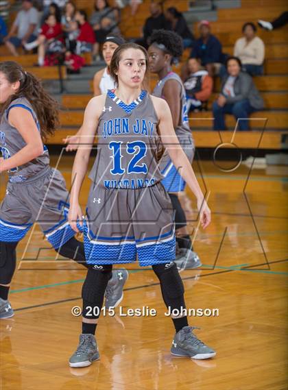 Thumbnail 3 in Dobie vs Jay (McDonald's Texas Invitational) photogallery.