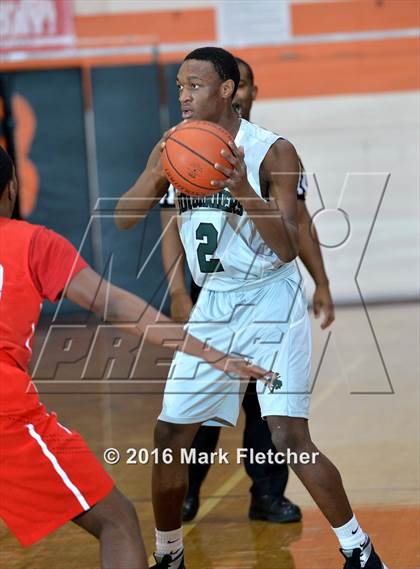 Thumbnail 3 in West Side vs Medford Tech (MLK Basketball Classic) photogallery.