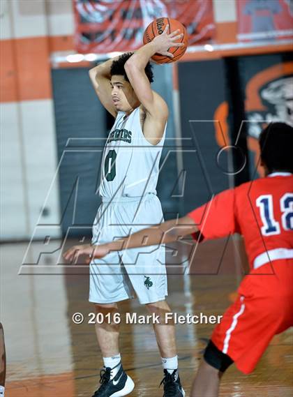 Thumbnail 2 in West Side vs Medford Tech (MLK Basketball Classic) photogallery.