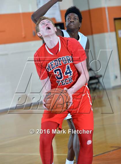 Thumbnail 3 in West Side vs Medford Tech (MLK Basketball Classic) photogallery.