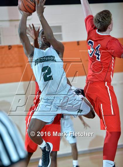 Thumbnail 2 in West Side vs Medford Tech (MLK Basketball Classic) photogallery.