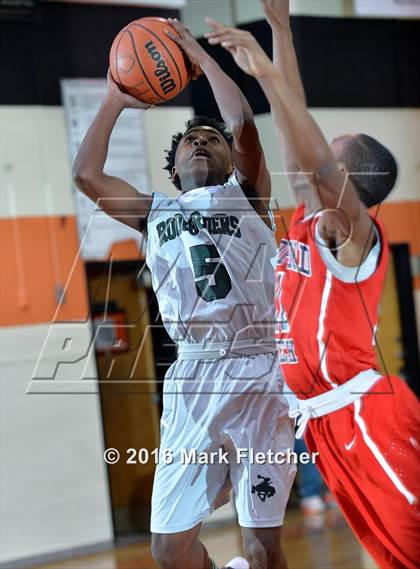 Thumbnail 1 in West Side vs Medford Tech (MLK Basketball Classic) photogallery.