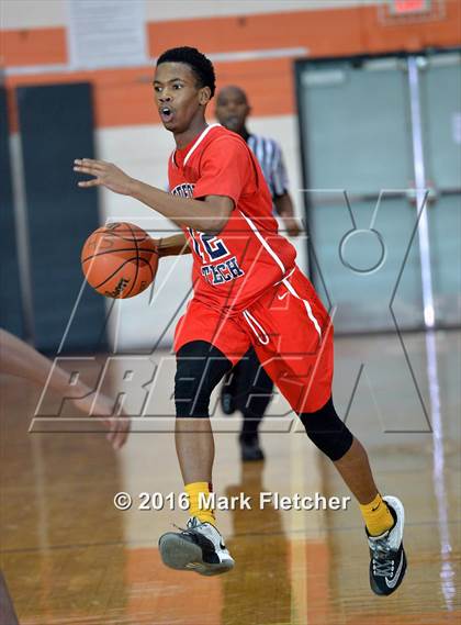 Thumbnail 1 in West Side vs Medford Tech (MLK Basketball Classic) photogallery.