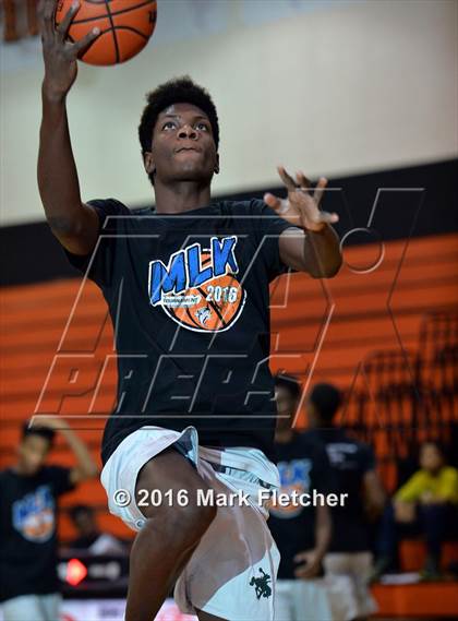 Thumbnail 1 in West Side vs Medford Tech (MLK Basketball Classic) photogallery.