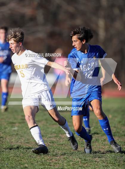 Thumbnail 2 in Stonington vs. Bacon Academy (CIAC M 2nd Round) photogallery.