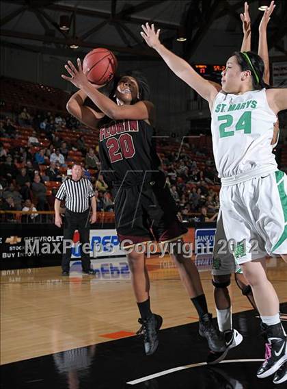 Thumbnail 2 in St. Mary's vs. Florin (CIF SJS D2 Playoffs) photogallery.