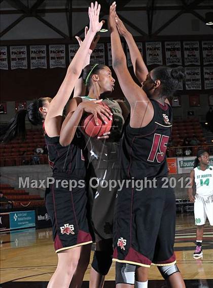 Thumbnail 1 in St. Mary's vs. Florin (CIF SJS D2 Playoffs) photogallery.