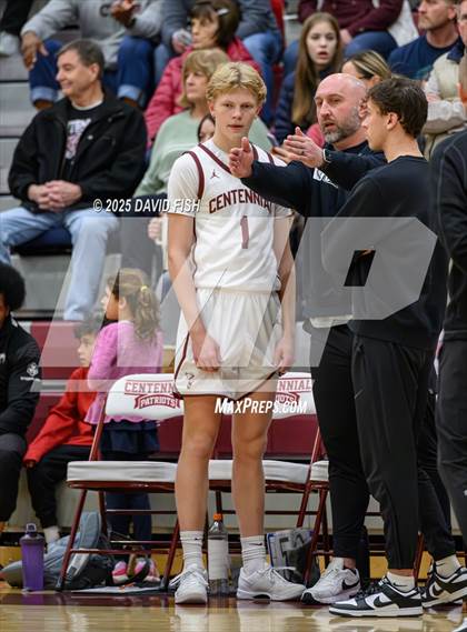 Thumbnail 3 in Ridgevue @ Centennial (IHSAA 5A District III Round 1) photogallery.
