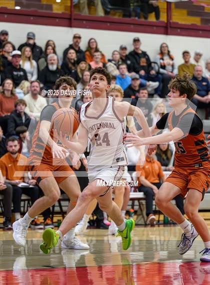 Thumbnail 3 in Ridgevue @ Centennial (IHSAA 5A District III Round 1) photogallery.