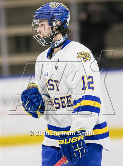 Thumbnail 3 in Mamaroneck vs. West Genesee (NYSPHSAA Division 1 Final) photogallery.