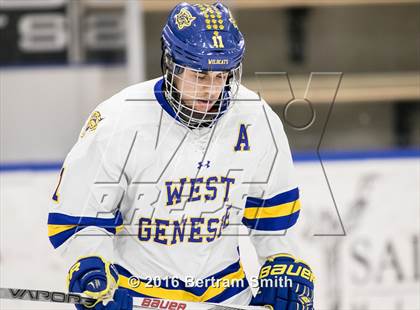 Thumbnail 3 in Mamaroneck vs. West Genesee (NYSPHSAA Division 1 Final) photogallery.
