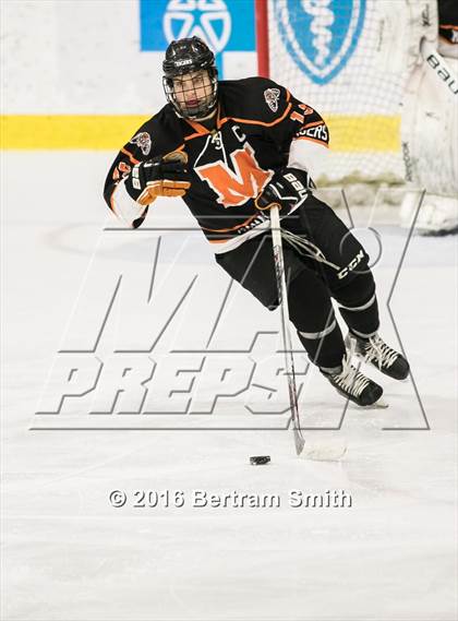 Thumbnail 1 in Mamaroneck vs. West Genesee (NYSPHSAA Division 1 Final) photogallery.