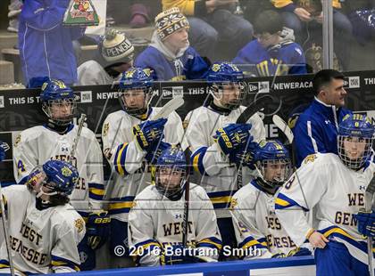Thumbnail 1 in Mamaroneck vs. West Genesee (NYSPHSAA Division 1 Final) photogallery.