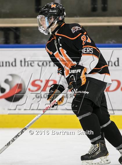 Thumbnail 1 in Mamaroneck vs. West Genesee (NYSPHSAA Division 1 Final) photogallery.